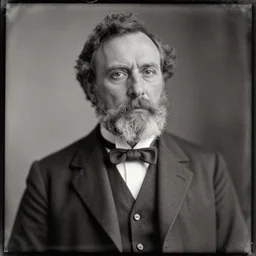 photography of roger sterling tintype, deregoue