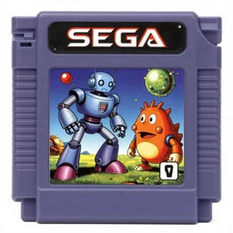 dr. robotnik's pump and dump featuring scratch and grounder. sega genesis cartridge, box art, game case - n 9