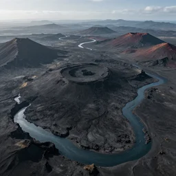 mordor was a black, volcanic plain in the southeast of middle - earth to the east of gondor, ithilien, and the great river anduin. mordor was chosen by sauron as his realm because of the mountain ranges surrounding it on three sides, creating a natural fortress against his enemies