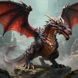 dragon, unreal engine
