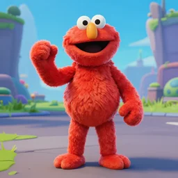 elmo in fortnite, unreal engine