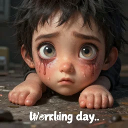 On your feet, Your eyes sticky, Your face is a mess, It's a working day..., best on artstation, cgsociety, wlop, Behance, pixiv, astonishing, impressive, outstanding, epic, cinematic, stunning, gorgeous, concept artwork, much detail, much wow, masterpiece.