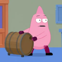jessie pinkman and walter moving barrel, nintendo 6 4 screenshot, low poly, aliased