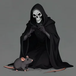grim reaper but a rat