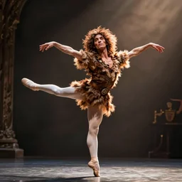 Smeagol as a ballet dancer