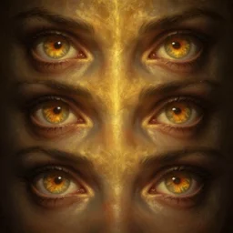 epic professional digital art of hungry eyes, radiant faint gold ambient light, painted, mysterious, eerie, mythic, detailed, intricate, leesha hannigan, wayne haag, reyna rochin, ignacio fernandez rios, mark ryden, van herpen, best on artstation, cgsociety, epic, stunning, gorgeous, much wow, cinematic