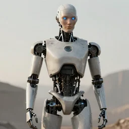 westworld style robot android