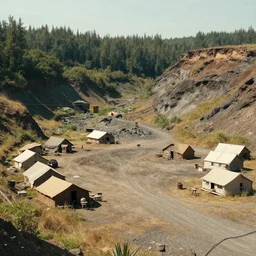 1 8 5 0 s mining camp, daugerotype