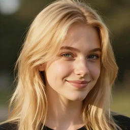blonde life is strange highly detailed, smile, smooth, sharp focus, artstation, concept art, golden hour, soft lightning