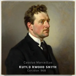 official side portrait of united states president kurtwood smith, in a black suit, 1 9 6 8, a character portrait by cassius marcellus coolidge, reddit contest winner, american romanticism, oil on canvas, detailed painting, creative commons attribution