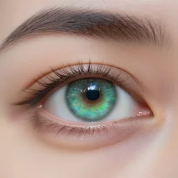 hyper realistic photo of beautiful green eyes reflecting a sky full of a billion stars, hyper realistic, fractalart, art stati on, coherent design, symmetrical, vivid color, complementary color, golden ratio, detailed, sharp lines, intricate, rainbow shift, in unreal 3 d engine, nvidia optix, ray tracing, octane render
