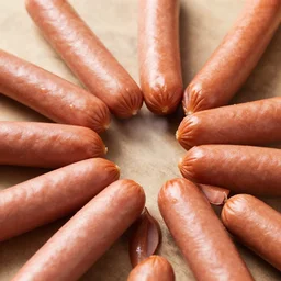 sausage fingers touching everything