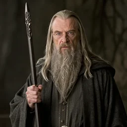 film still of walter white as gandalf in the lord of the rings, 4 k