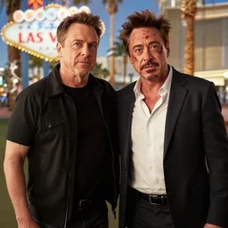 robert downey jr as a rotten corpse starring in weekend at bernie's 3, bernie goes to vegas