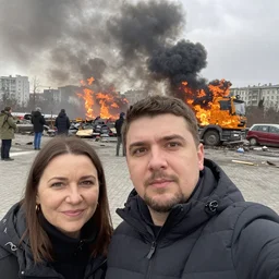 last selfie from ukraine after nuclear war