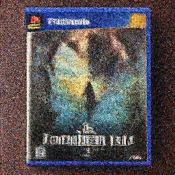 the forbidden isle, game poster printed on playstation 2 video game box , Artwork by Akihiko Yoshida, cinematic composition