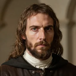 photograph of Ezzio Auditore, photorealistic face