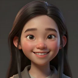 Clothed,worksafe.at CGSociety by WLOP,ilya kuvshinov,krenz cushart,Greg Rutkowski,trending on artstation.Zbrush sculpt colored,Octane render in Maya,Houdini VFX.Close-up cartoonish young cute Filipino Mongolian Indian idol AV actress girl face,expressing joy,silky hair, deep eyes.Oil painting.Cinematic dramatic atmosphere,sharp focus,soft volumetric studio lighting.