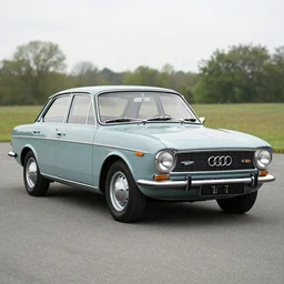 Audi A3 made in 1960, photograph