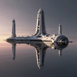 futuristic space station 3 d concept art, cinematic lighting, intricate details, building by zaha hadid, light snowfall, pastel sunset, emissary space by arthur haas and bruce pennington and john schoenherr, cinematic matte painting, dark moody monochrome colors, trending on artstation, featured on behance