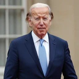 joe biden with jimmy savile hairstyle and dressed as jimmy savile