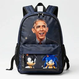 obama, sonic, harry potter knock off brands backpack