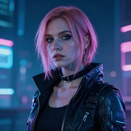 a cyberpunk portrait photo of edna zangee by zoe zeith