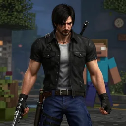 resident evil 4, minecraft