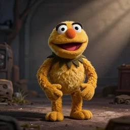 Jerma985 as a muppet, photograph