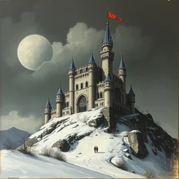the castle by kafka by vrubel