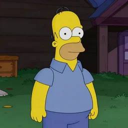 a still of homer simpson in twin peaks ( 1 9 9 9 )