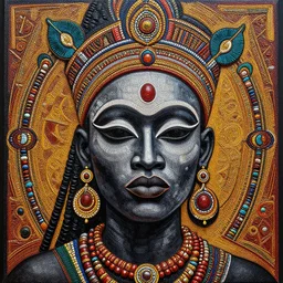african voodoo painting, , high textures, hyper sharp, insanely detailed and intricate, super detailed, 4k HDR high quality
