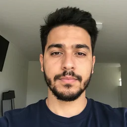 typical selfie of american man