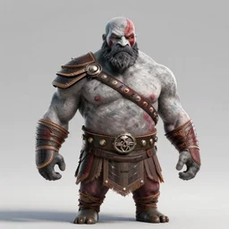 “still of kratos the god of war in a Pixar movie”