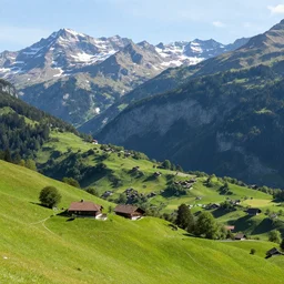 switzerland beautiful landscape, 4 k quality