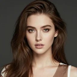beautiful girl portrait by fred augis