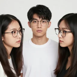 girls without glasses, felling attracted by a guy without glasses, the guy has no objects in face