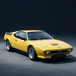 designed by Giorgetto Giugiaro of a single Citroen AMC AMX/3 BMW M1