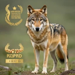professional photograph of a tawny and peanut - colored wolf, high quality, hd, 8 k, 4 k, magnificent, award - winning, nature, nature photography, awe - inspiring, highly detailed, amazing