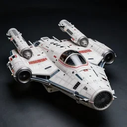a spaceship inspired by star wars, realistic, unreal engine render, octane render, hyper realistic, photo, 8 k