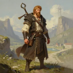 fantasy traveling merchant, by justin gerard and greg rutkowski, digital art, realistic painting, dnd, dungeons & dragons, character design, trending on artstation