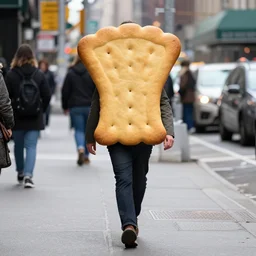 a biscuit elemental is walking down 6 th avenue in new york city, photo, trending, news footage, cnn
