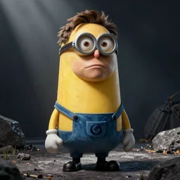 elon musk as a minion