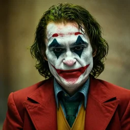 Jonah Hill playing the role of the Joker, hyperrealism, detailed, 4k