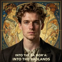 realistic hyper detailed portrait of a clipper from into the badlands by Alphonse Mucha and Charlie Bowater and art germ, rule of thirds, golden ratio, portrait style with the subject in the middle of the frame