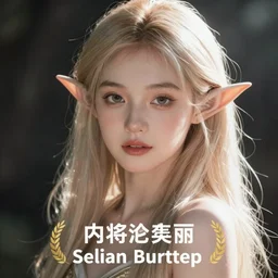 Portrait of a beautiful elf, anime beautiful visual key