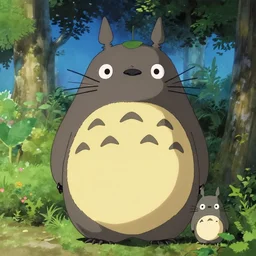walter white in my neighbor totoro
