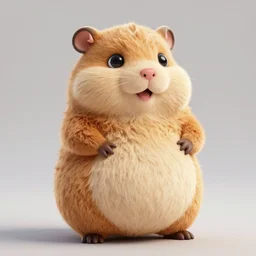 obese fat belly pregnant fatty anthropomorphic anthro furry hamster mascot costume, 8 k, hd, highly detailed, octane render