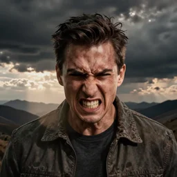 anger and frustration in a pattern