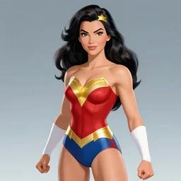 the super-heroine Wonderella by justin pierce